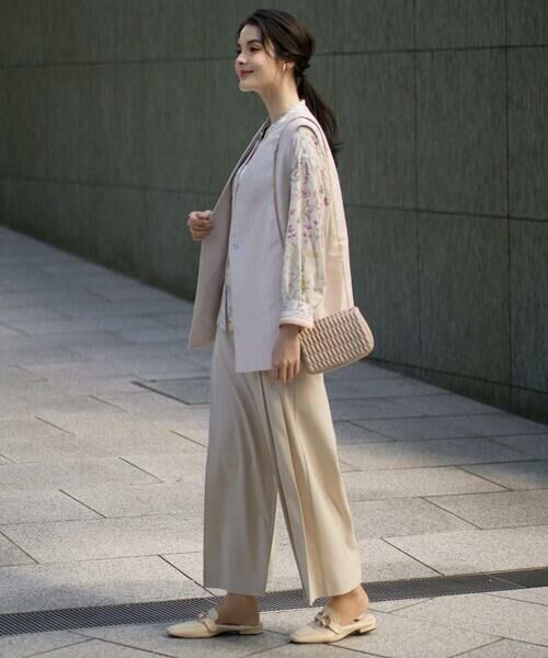 CHRISTIAN AUJARD / クリスチャン・オジャール シャツ・ブラウス | ボタニカルフラワーブラウス | 詳細15