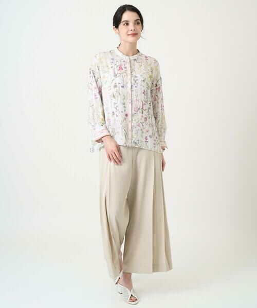 CHRISTIAN AUJARD / クリスチャン・オジャール シャツ・ブラウス | ボタニカルフラワーブラウス | 詳細19