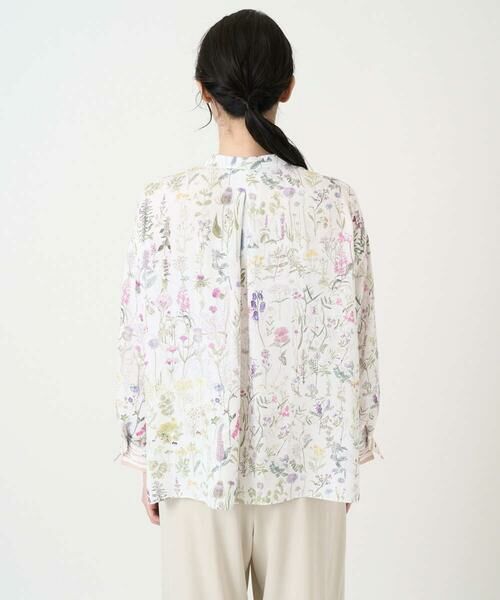 CHRISTIAN AUJARD / クリスチャン・オジャール シャツ・ブラウス | ボタニカルフラワーブラウス | 詳細7