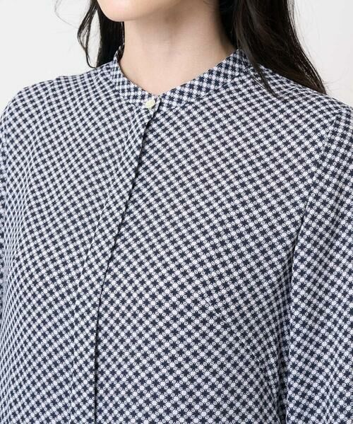 CHRISTIAN AUJARD / クリスチャン・オジャール ロング・マキシ丈ワンピース | 棒タイ付プリントワンピース | 詳細11