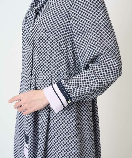 CHRISTIAN AUJARD / クリスチャン・オジャール ロング・マキシ丈ワンピース | 棒タイ付プリントワンピース | 詳細8