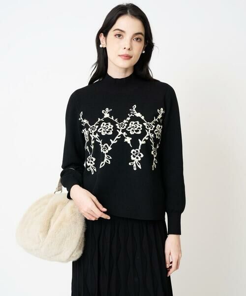 CHRISTIAN AUJARD / クリスチャン・オジャール ニット・セーター | ジャガードニットプルオーバー | 詳細3