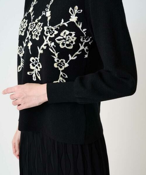 CHRISTIAN AUJARD / クリスチャン・オジャール ニット・セーター | ジャガードニットプルオーバー | 詳細8