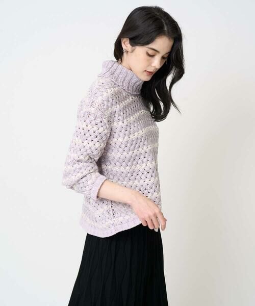 CHRISTIAN AUJARD / クリスチャン・オジャール ニット・セーター | バスケットジャガードプルオーバーニット | 詳細1