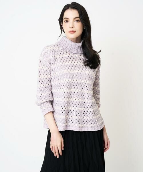 CHRISTIAN AUJARD / クリスチャン・オジャール ニット・セーター | バスケットジャガードプルオーバーニット | 詳細2