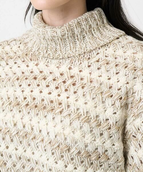 CHRISTIAN AUJARD / クリスチャン・オジャール ニット・セーター | バスケットジャガードプルオーバーニット | 詳細10