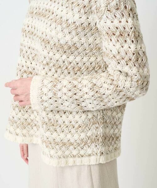 CHRISTIAN AUJARD / クリスチャン・オジャール ニット・セーター | バスケットジャガードプルオーバーニット | 詳細11