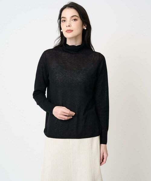CHRISTIAN AUJARD / クリスチャン・オジャール ニット・セーター | [肌触り良い･軽い]ベーシックプルオーバーニット | 詳細25