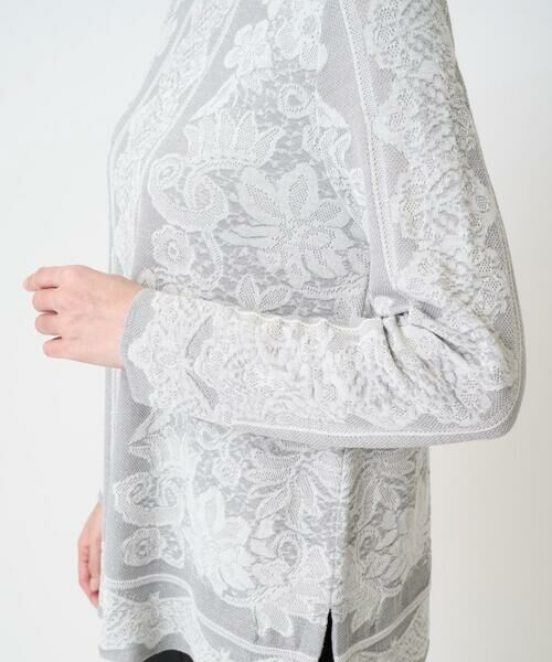 CHRISTIAN AUJARD / クリスチャン・オジャール ニット・セーター | レーシージャガードニットプルオーバー | 詳細11