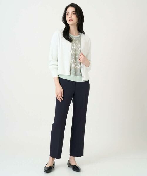 CHRISTIAN AUJARD / クリスチャン・オジャール ニット・セーター | [アンサンブル対応]レーシーオーナメントプリントトップス | 詳細22