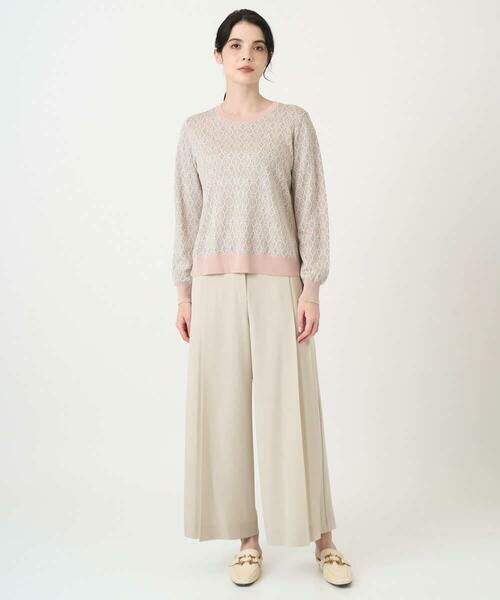 CHRISTIAN AUJARD / クリスチャン・オジャール ニット・セーター | ジオメトリックジャカードニット | 詳細4