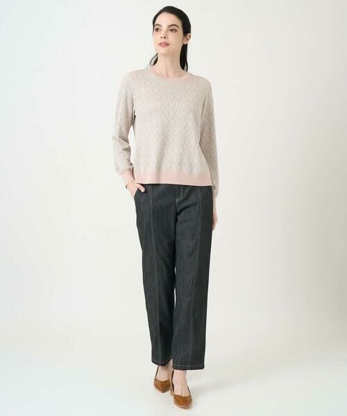 CHRISTIAN AUJARD / クリスチャン・オジャール ニット・セーター | ジオメトリックジャカードニット | 詳細5