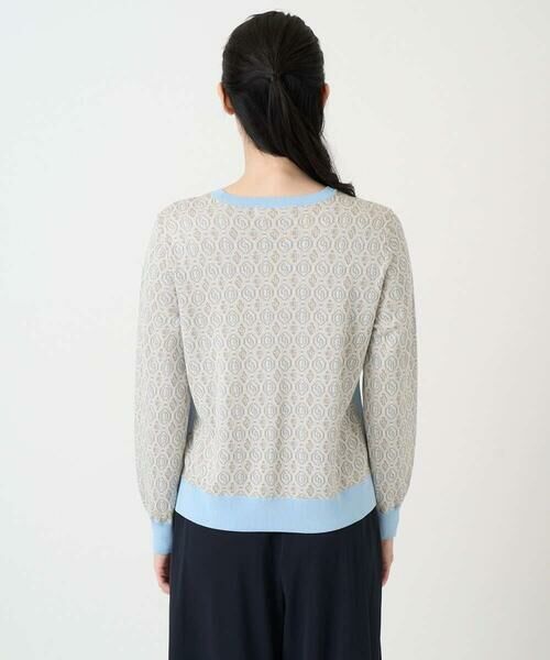 CHRISTIAN AUJARD / クリスチャン・オジャール ニット・セーター | ジオメトリックジャカードニット | 詳細12