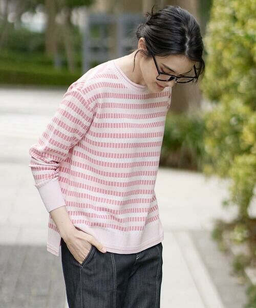 CHRISTIAN AUJARD / クリスチャン・オジャール ニット・セーター | タックボーダーニットプルオーバー | 詳細2