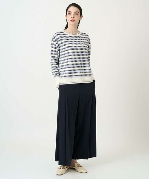 CHRISTIAN AUJARD / クリスチャン・オジャール ニット・セーター | タックボーダーニットプルオーバー | 詳細18