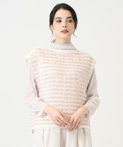 CHRISTIAN AUJARD / クリスチャン・オジャール ベスト | ファンシーツイードベスト