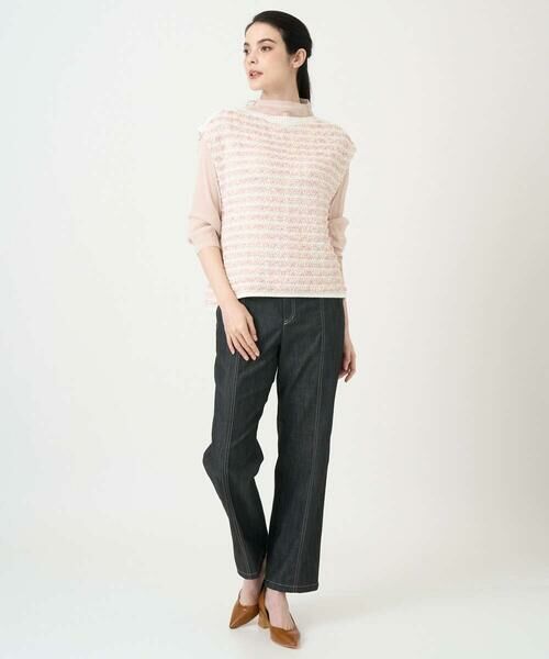 CHRISTIAN AUJARD / クリスチャン・オジャール ベスト | ファンシーツイードベスト | 詳細11