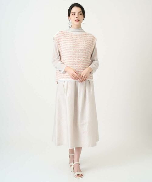 CHRISTIAN AUJARD / クリスチャン・オジャール ベスト | ファンシーツイードベスト | 詳細8