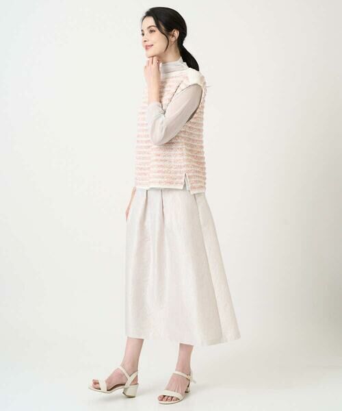 CHRISTIAN AUJARD / クリスチャン・オジャール ベスト | ファンシーツイードベスト | 詳細9