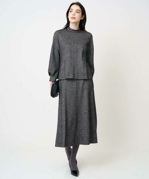 CHRISTIAN AUJARD / クリスチャン・オジャール ロング・マキシ丈スカート | [セットアップ対応]ラメジャージースカート | 詳細23