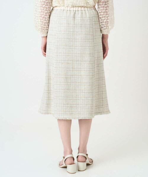 CHRISTIAN AUJARD / クリスチャン・オジャール ロング・マキシ丈スカート | [セットアップ対応]シャイニーツィードスカート | 詳細5