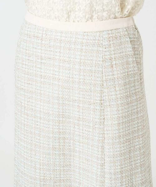 CHRISTIAN AUJARD / クリスチャン・オジャール ロング・マキシ丈スカート | [セットアップ対応]シャイニーツィードスカート | 詳細6
