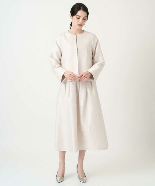 CHRISTIAN AUJARD / クリスチャン・オジャール ロング・マキシ丈スカート | [セットアップ対応]ジャカードサテンスカート | 詳細16