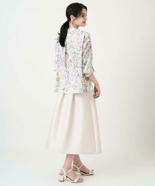 CHRISTIAN AUJARD / クリスチャン・オジャール ロング・マキシ丈スカート | [セットアップ対応]ジャカードサテンスカート | 詳細19