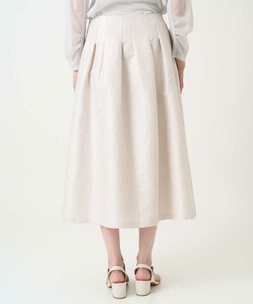 CHRISTIAN AUJARD / クリスチャン・オジャール ロング・マキシ丈スカート | [セットアップ対応]ジャカードサテンスカート | 詳細5