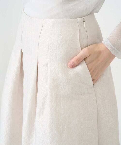 CHRISTIAN AUJARD / クリスチャン・オジャール ロング・マキシ丈スカート | [セットアップ対応]ジャカードサテンスカート | 詳細6