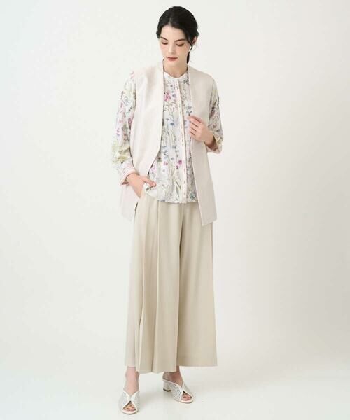 CHRISTIAN AUJARD / クリスチャン・オジャール ベスト | [セットアップ対応]ジャカードサテンジレ | 詳細16