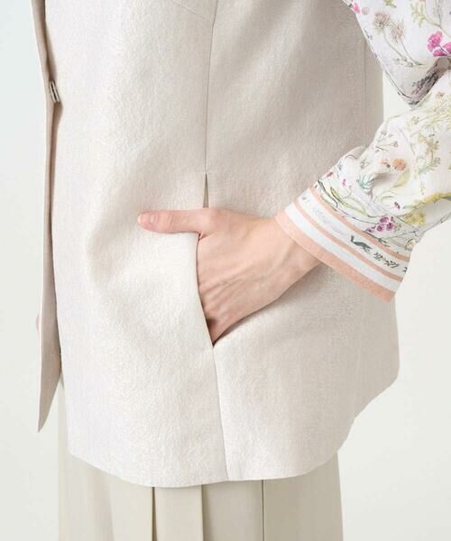 CHRISTIAN AUJARD / クリスチャン・オジャール ベスト | [セットアップ対応]ジャカードサテンジレ | 詳細6