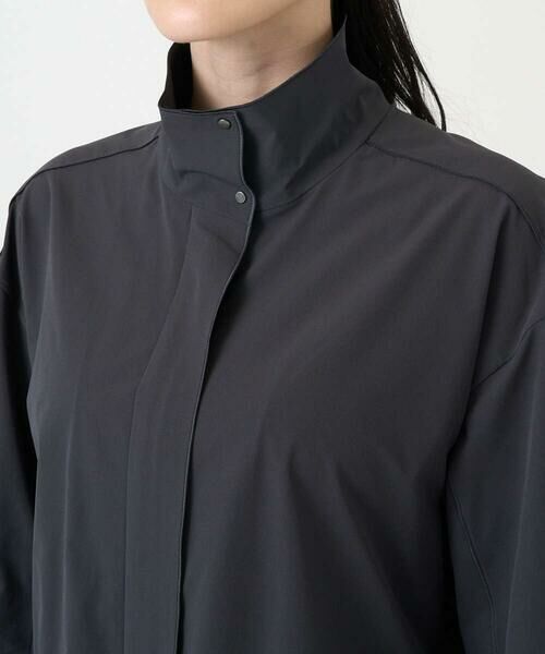 CHRISTIAN AUJARD / クリスチャン・オジャール ノーカラージャケット | [軽量/シワになりにくい]タフタジップジャケット | 詳細13