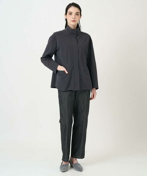 CHRISTIAN AUJARD / クリスチャン・オジャール ノーカラージャケット | [軽量/シワになりにくい]タフタジップジャケット | 詳細22