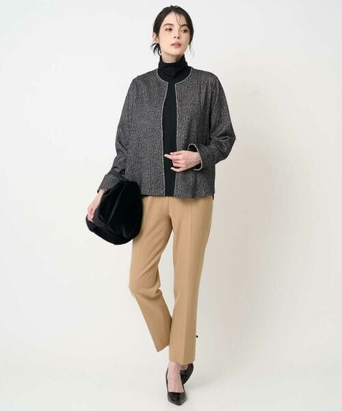 CHRISTIAN AUJARD / クリスチャン・オジャール カットソー | [セットアップ対応]ラメジャージー羽織り | 詳細21