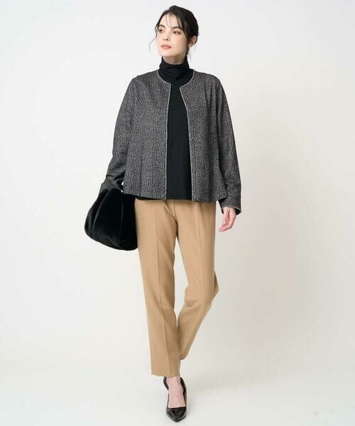 CHRISTIAN AUJARD / クリスチャン・オジャール カットソー | [セットアップ対応]ラメジャージー羽織り | 詳細23