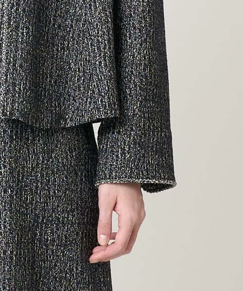 CHRISTIAN AUJARD / クリスチャン・オジャール カットソー | [セットアップ対応]ラメジャージー羽織り | 詳細8