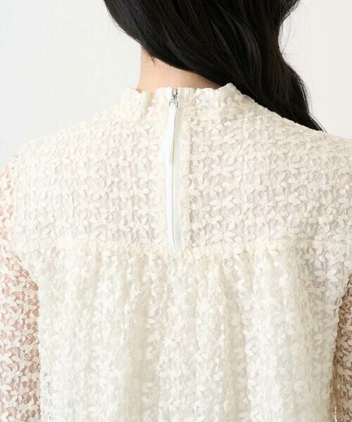 CHRISTIAN AUJARD / クリスチャン・オジャール カットソー | フラワーチュールレースカットソー | 詳細5