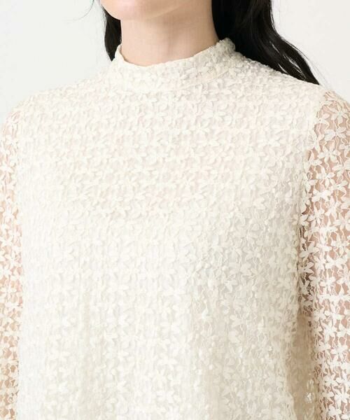 CHRISTIAN AUJARD / クリスチャン・オジャール カットソー | フラワーチュールレースカットソー | 詳細6