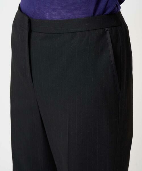 CHRISTIAN AUJARD / クリスチャン・オジャール チノ・ワークパンツ | ラメストライプセミワイドパンツ | 詳細6