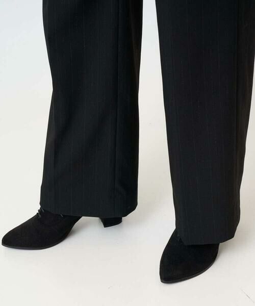 CHRISTIAN AUJARD / クリスチャン・オジャール チノ・ワークパンツ | ラメストライプセミワイドパンツ | 詳細8