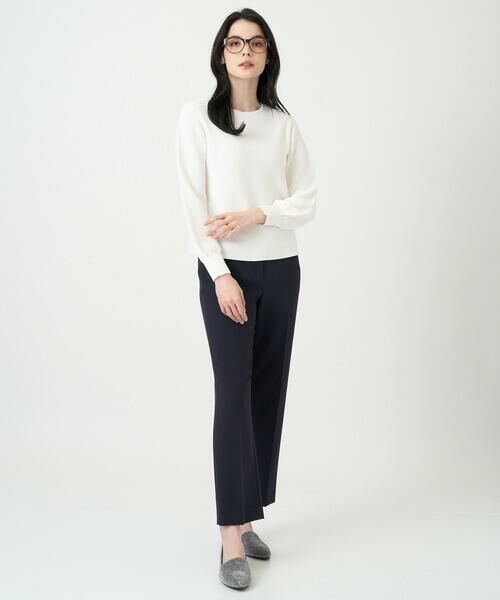 CHRISTIAN AUJARD / クリスチャン・オジャール チノ・ワークパンツ | センタープレス美シルエットパンツ | 詳細20