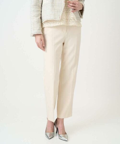 CHRISTIAN AUJARD / クリスチャン・オジャール チノ・ワークパンツ | センタープレス美シルエットパンツ | 詳細27