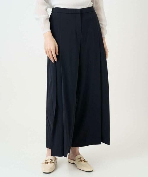 CHRISTIAN AUJARD / クリスチャン・オジャール チノ・ワークパンツ | 2WAYストレッチワイドパンツ（ネイビー）