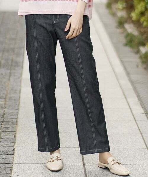 CHRISTIAN AUJARD / クリスチャン・オジャール チノ・ワークパンツ | シンプルフィットデニム（ブラック）