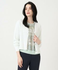 CHRISTIAN AUJARD / クリスチャン・オジャール カーディガン・ボレロ | [アンサンブル対応]ホールガーメントニットカーディガン