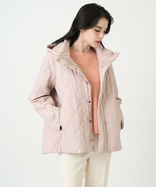 CHRISTIAN AUJARD / クリスチャン・オジャール その他アウター | [フード着脱可]キルティングコート | 詳細1