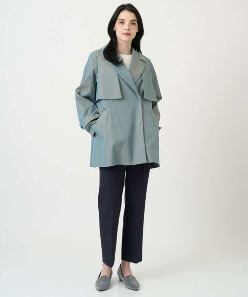 CHRISTIAN AUJARD / クリスチャン・オジャール トレンチコート | [ライナー付]デザインハーフコート | 詳細11