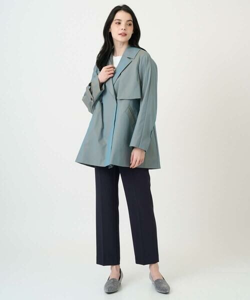 CHRISTIAN AUJARD / クリスチャン・オジャール トレンチコート | [ライナー付]デザインハーフコート | 詳細12