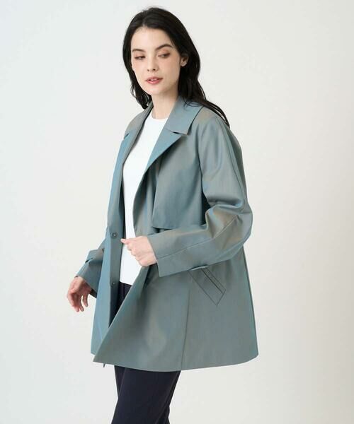 CHRISTIAN AUJARD / クリスチャン・オジャール トレンチコート | [ライナー付]デザインハーフコート | 詳細3